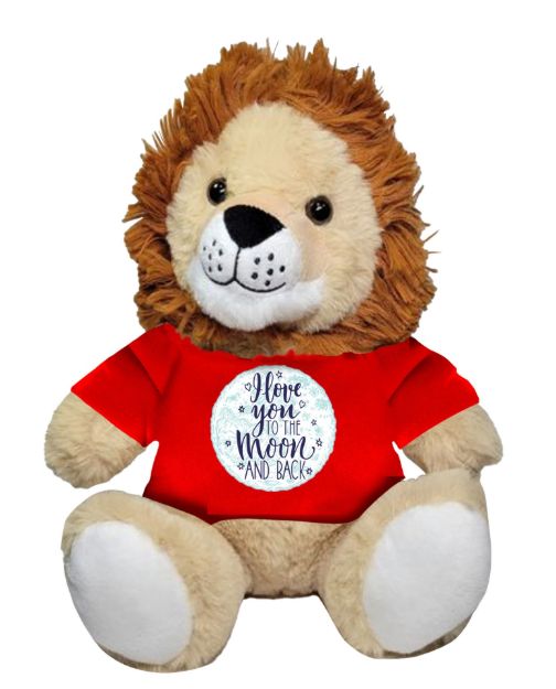 Picture of Love you to the Moon & Back Plush Lion