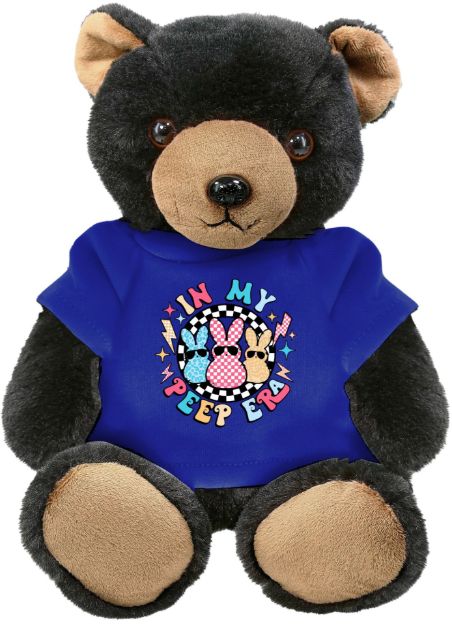 Picture of In My Peep Era Plush Black Bear