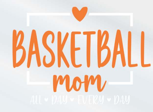 Picture of Mylar Decal - Basketball Mom