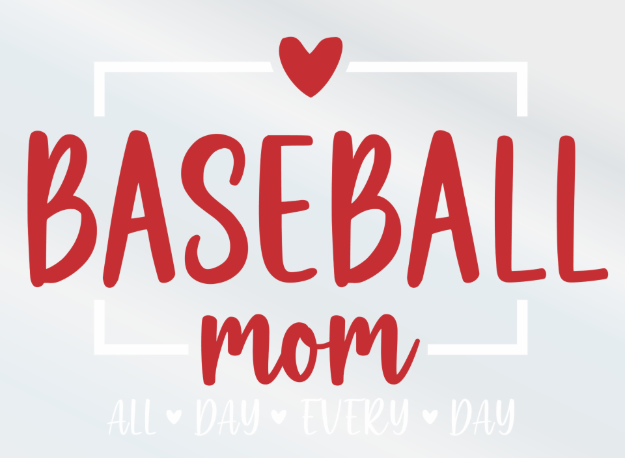 Picture of Mylar Decal - Baseball Mom