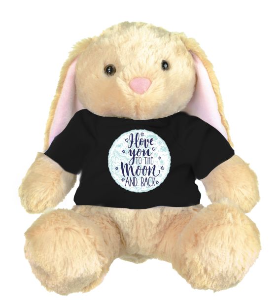 Picture of Love you to the Moon & Back Plush Bunny