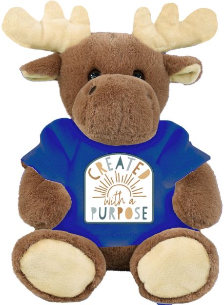 Picture of Created with a Purpose Plush Moose