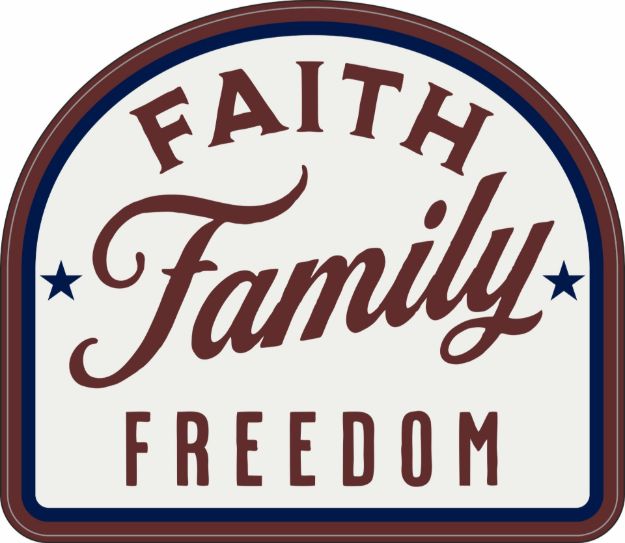Picture of Sticker - Faith Family Freedom