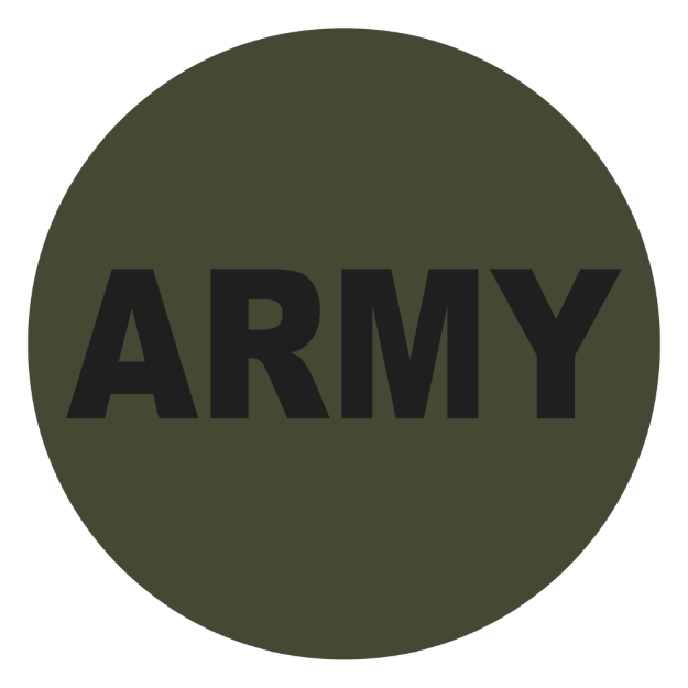 Picture of Mylar Decal- Army