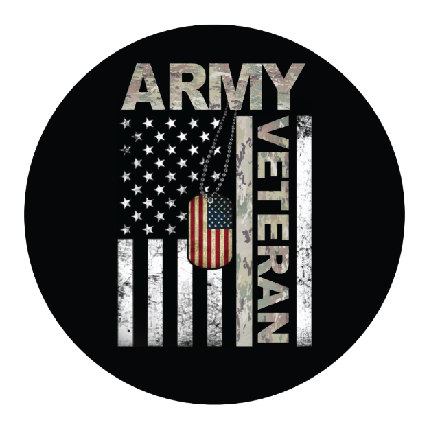 Picture of Mylar Decal- Army Veteran