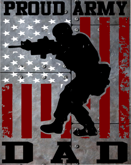Picture of Sticker - Army Dad