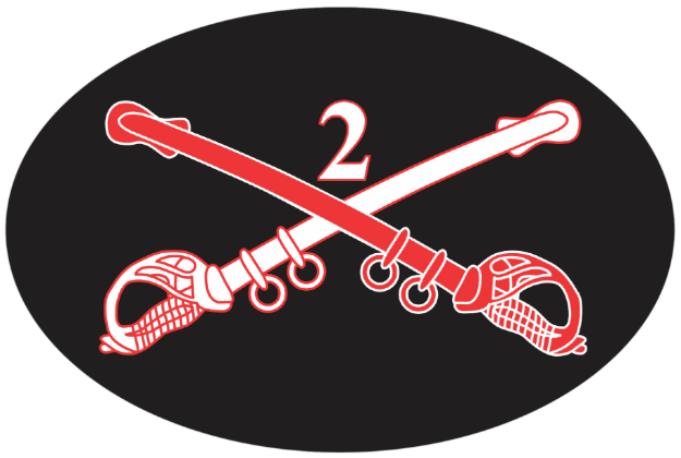 Picture of Sticker - 2nd Cavalry