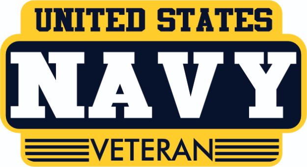 Picture of Mylar Decal- Navy Veteran