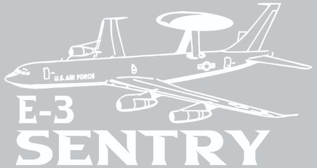 Picture of Mylar Decal - E-3 Sentry