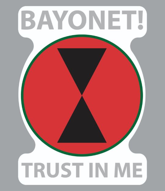 Picture of Mylar Decal - BAYONET!