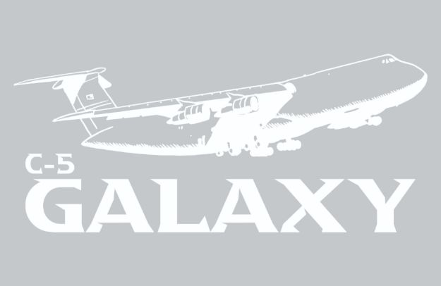 Picture of Mylar Decal - C-5 Galaxy