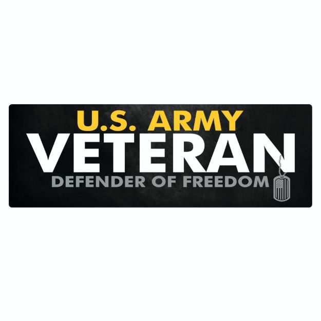 Picture of Sticker - Army Veteran