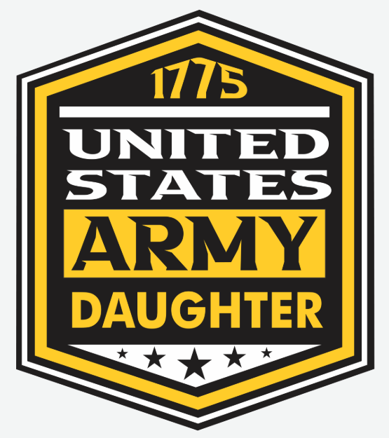 Picture of Mylar Decal - Army Daughter 1775