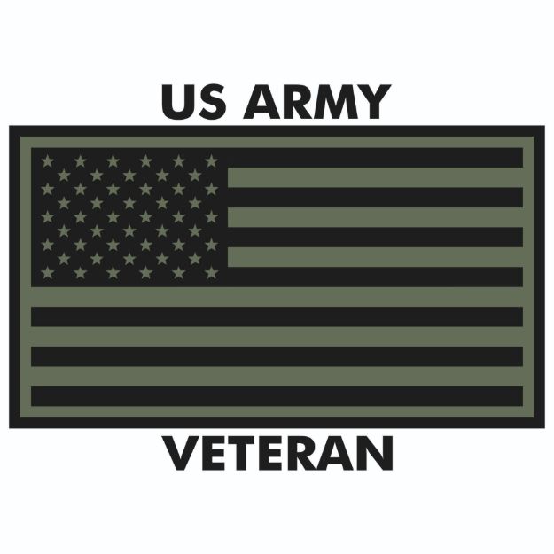 Picture of Mylar Decal - Army Veteran