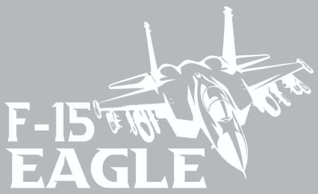 Picture of Mylar Decal - F-15 Eagle