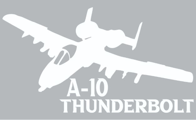 Picture of Mylar Decal - A-10 Thunderbolt