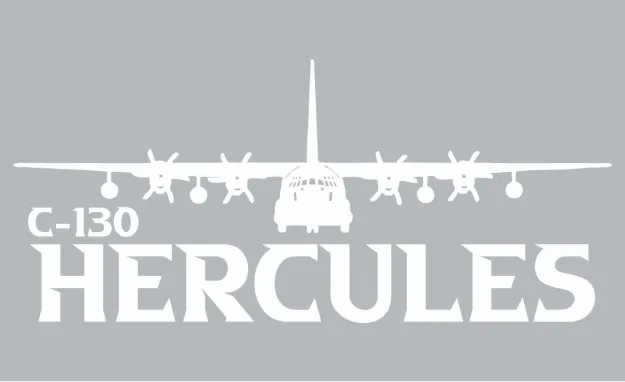 Picture of Mylar Decal - C-130 Hercules