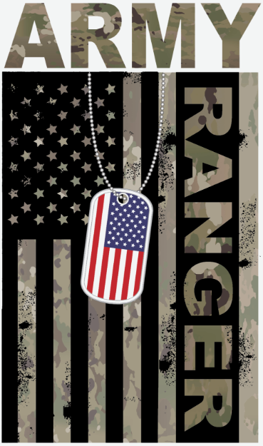 Picture of Mylar Decal - Army Ranger