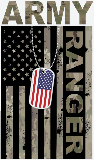 Picture of Mylar Decal - Army Ranger
