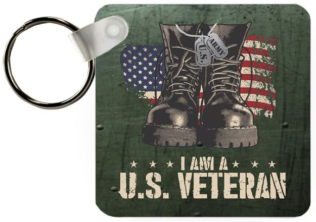 Picture of Key Chain - Army Veteran