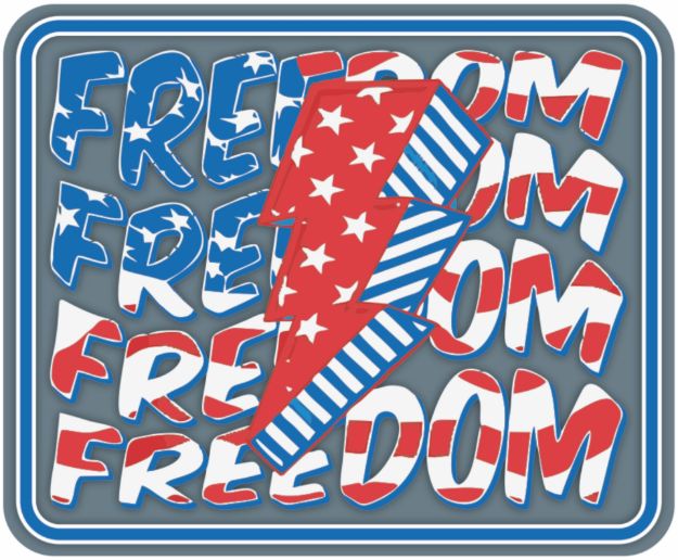 Picture of Sticker - Freedom