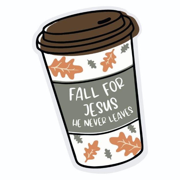 Picture of Sticker - Fall For Jesus