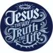 Picture of Die Cut Magnet - Jesus The Way The Truth And The Light