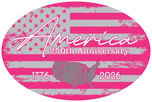 Picture of Oval Magnet - America 250th Anniversary