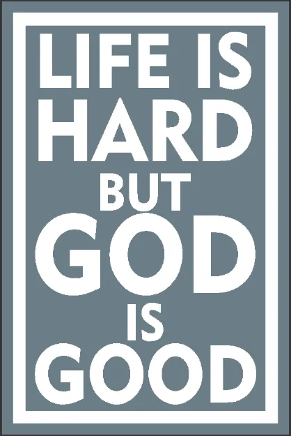Picture of Sticker - Life is Hard