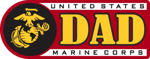 Picture of Sticker - United States Marine Corps Dad
