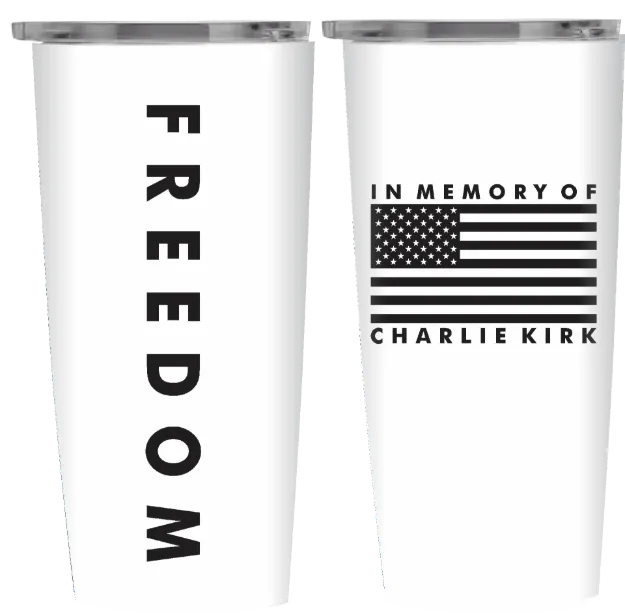 Picture of Freedom - In Memory of Charlie Kirk 20oz Stainless Tumbler