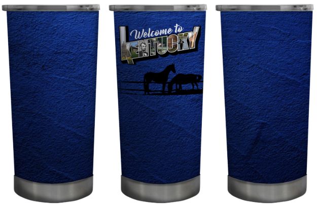 Picture of Welcome to Kentucky Design on 20oz Royal Stainless Tumbler