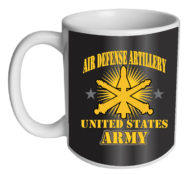 Picture of Army Air Defense Artillery Sublimation Coffee Mug