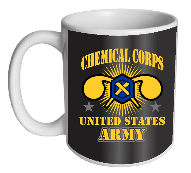 Picture of Army Chemical Corps Sublimation Coffee Mug