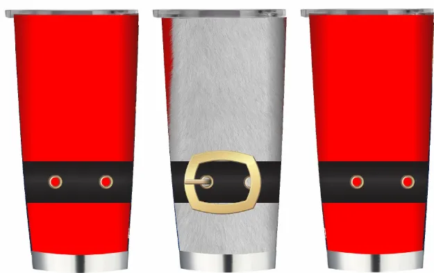 Picture of Santa Suit Tumbler