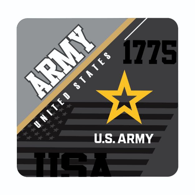 Picture of United States Army Design on Fabric Surface Mousepad