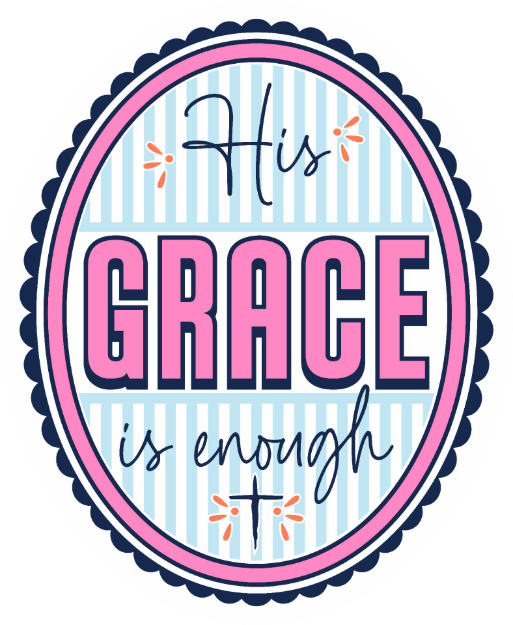 Picture of Vinyl Sticker - His Grace is Enough