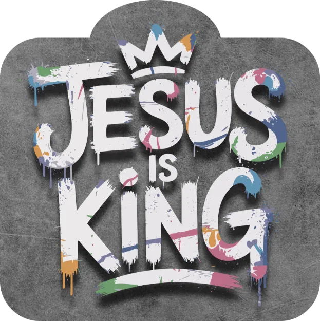 Picture of Vinyl Sticker - Jesus is King
