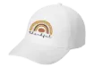 Thanksful with Pumpkin on White Ball Cap