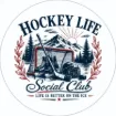 Round Magnet - Hockey Life Social Club